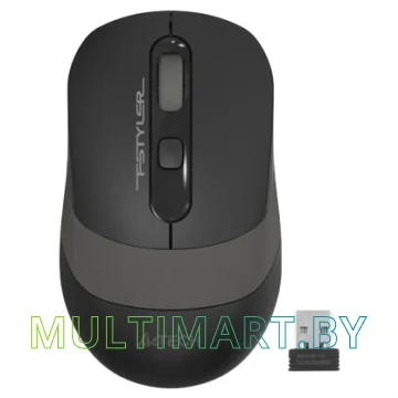 Мышь A4Tech Fstyler FG10S (черный/серый)